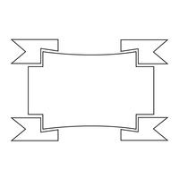 Zeichen der Multifunktionsleisten-Symbol vektor