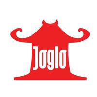 javanisches Hauslogo von joglo vektor