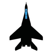 modern jet fighter vektor design