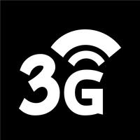 3G Wireless Wifi-Symbol vektor