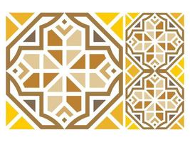 sömlösa mönster design kakel mosaik vektor gratis