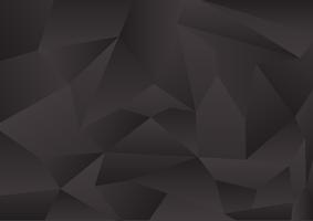 Abstrakter schwarzer Design-Vektorhintergrund eps10 des Farbpolygons moderner mit Kopienraum vektor