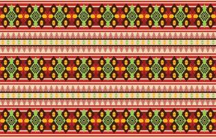 schöne ethnische abstrakte geometrische Kunst. Nahtloses Chevron-Muster in Stammes-, Volksstickerei und Blumen. aztec rhombus art ornament print.design für teppich, tapete, kleidung, verpackung, stoff. vektor