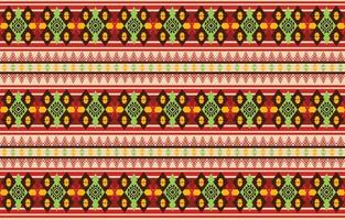 vacker etnisk abstrakt geometrisk konst. sömlöst chevronmönster i stam-, folkbroderier och blommor. aztec romb konst ornament print.design för matta, tapeter, kläder, omslag, tyg. vektor