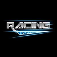 Racing-Konzept für Design-Logo und Vektorvorlage. vektor