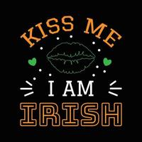 st. Patrick's Day T-Shirt-Design vektor