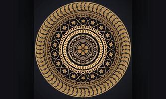 Vektordesign-Mandala für Ihre Religion, Einladung, Geburtstag, Hochzeit, Jubiläum. vektorielles Modell, Musterdruckdesign. vektor