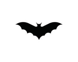 Bat-logotyp och symbolmall vektor