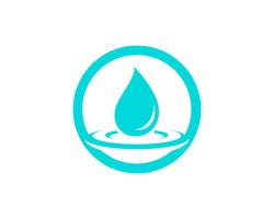 Wassertropfen-Vektor-Symbol