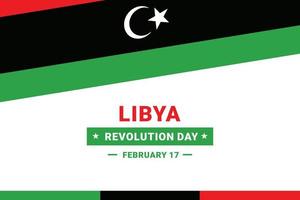 libyens revolutionsdag vektor