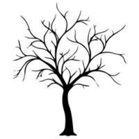 Baum mit Wurzel vektor