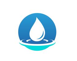Wassertropfen-Vektor-Symbol