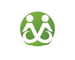 Annahme und Gemeinschaftspflege Logo Vorlage Vektor Icon,