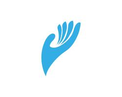 Handpflege-Logo und Symbole Vorlage Symbol