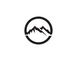 Mountain Logo Business Mall vektor