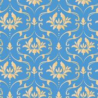 Royal Victorian nahtlose Muster. Damast königliches Muster vektor