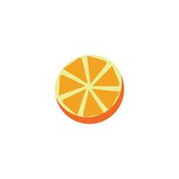 Orange Logo Design Vektor Icon Illustration Design