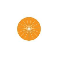 Orange Logo Design Vektor Icon Illustration Design