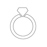 RING-Symbol-Vektor-Illustration vektor
