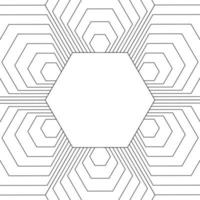 abstrakt hexagonmönster perfekt för bakgrund eller tapet vektor