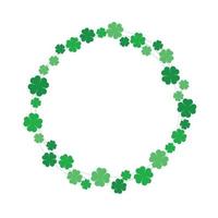 illustration av st patrick's day firande affisch designelement. vektor