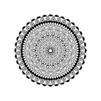 dekoratives rundes Blumenmandala. florale Designs für Visitenkarten, Grußkarten, Hochzeitseinladungen, Geschenkgutscheine, Hintergrundmuster, Modedesign. Vektor-Illustration. vektor