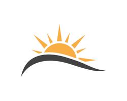 Sonne Logo Vektor Vorlagen