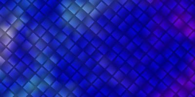 mörkrosa, blå vektorlayout med linjer, rektanglar. vektor