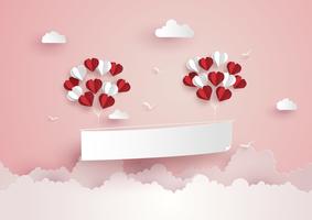 Illustration der Liebe und des Valentinstags vektor