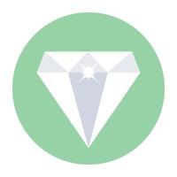 trendiga diamantkoncept vektor