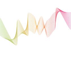 Modernes buntes Flussplakat. Flüssige Form der Welle im blauen Farbhintergrund. Kunstdesign für Ihr Designprojekt. Vektor-illustration vektor