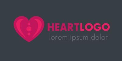 hjärta logotyp formgivningsmall, apotek, medicin, sjukvård tecken, vektorillustration vektor