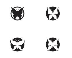 Beauty Butterfly Icon Design vektor