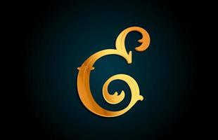 goldenes e-Alphabet-Buchstaben-Logo-Design-Symbol. kreative vorlage für unternehmen oder unternehmen mit gelber farbe vektor