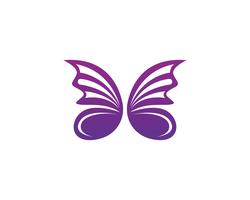 Skönhet Butterfly ikon design vektor
