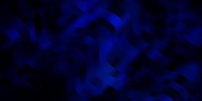 dunkelblauer Vektorhintergrund mit Bögen. vektor