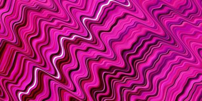 dunkelvioletter, rosa Vektorhintergrund mit Kreisbogen. vektor