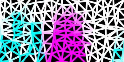 ljusrosa, blå vektor gradient polygon design.