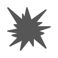 Vektor-Explosion-Symbol vektor