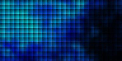 mörkblå vektor bakgrund med rektanglar.