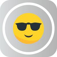 Vektor kühle Emoji-Ikone