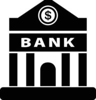 Bank-Icon-Vektor vektor