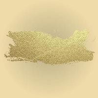 Vektor-Goldfarben-Strich. abstrakte goldglitzernde strukturierte kunstillustration. vektor