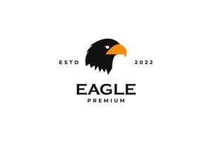 head eagle logotyp design vektor