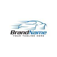 schnelles Auto Logo Automotive Logo Vorlage vektor