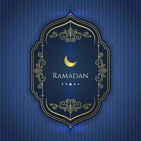 ramadan-kartenhintergrund islamischer ramadan. - Vektor. vektor