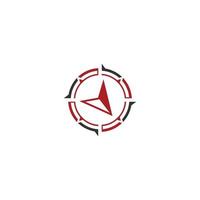 Kompass-Logo-Vektor vektor