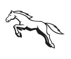 Pferd-Vektor-Logo vektor