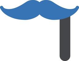 mustasch vektorillustration på en bakgrund. symboler av högsta kvalitet. vektor ikoner för koncept eller grafisk design.