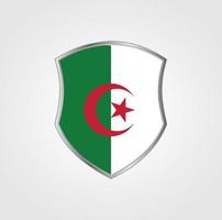 Algerien-Flaggendesign vektor